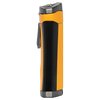 Xikar HP3 Inline Triple Flame Cigar Lighter, Attractive Gift Box, EZ-View Red Fuel Window, Honeycomb Texture, Burnt Yellow