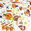 Pymurod Sports Birthday Party Decorations-3pcs Sports Table Cloths Soccer Basketball Table Cover Baseball Football Tablecloth for Boys All Star Sports Themed Party Decorations