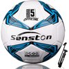 Senston Soccer Balls for Adult Training Ball Size 5 Official Match Football Balls with Pump
