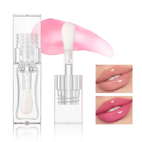 Sulily Magic Color Changing Lip Oil, 2024 New Glitter Moisturizing Lip Glow Oil,Long Lasting Nourishing Plumping Glimmer Glow Lipstick,Non-sticky Fresh Nourishing Transparent Lip Care