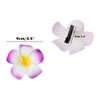 ALIMITOPIA Hawaiian Plumeria Hair Clip Foam Artificial Tropical Flower Hairpin Barrette Hair Accessories for Luau Beach Party(Plumeria Flower;12pcs;Medium Size)