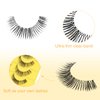 OHY Natural False Eyelashes Wispy Lashes Natural Look Strip Lashes Fake Eyelashes D Curl Lashes Strip Soft and Comefotable Natural Strip Lashes 10 Pairs