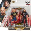 Mattel WWE Championship Showdown 2-Pack Action Figures & Accessory, Series #15 Stone Cold Steve Austin vs Triple H Collectible Set, 6-inch