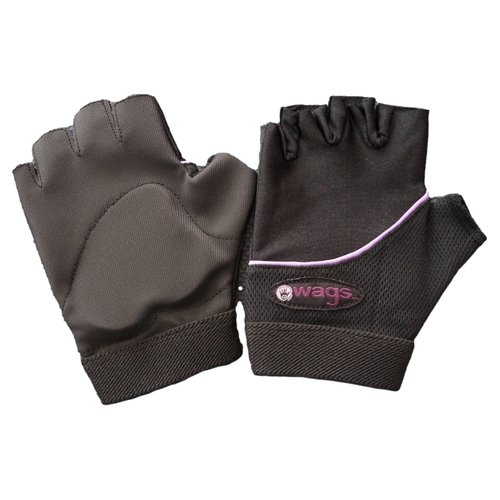 WAGs Flex Wrist Assured Gloves Fitness Gloves, Workout Gloves for Women and Men, Weight Lifting Gloves with Patented Slim Gel Pad and Absorbent Inner Liner, Workout Gloves for Yoga & Pilates, Small