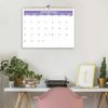 Calendar 2024-25 - Wall Calendar Runs from January 2024 - June 2025, 18 Months 2024-2025 Calendar with Thick Paper for Planning and Organizing for Home or Office, 8.5 x 11 Inches, Purple