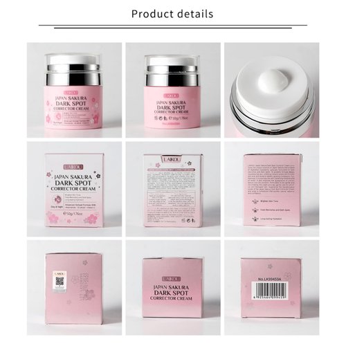 BSMKCL Day & Night Face Cream - JAPAN SAKURA Women Skincare Cream Moisturizer, Long-Lasting Hydration Glowing Skin (50ml)