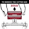 Wahl Clean & Close Shaver Replacement Foil & Cutter Bar for 7046 Series - Model 7046-100