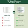 Eva + Avo Hair Conditioning Mask, Deep Conditioner for Dry Damaged Hair - Hydrating Hair Mask with Avocado, 8 Fl Oz - Paraben and Sulfate-Free