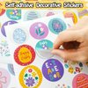 Partywind 416 PCS (32 Sheets) Easter Stickers for Kids, Happy Easter Egg Stickers for Easter Basket Stuffers Fillers, Easter Ornaments Stickers for Party Supplies Decor