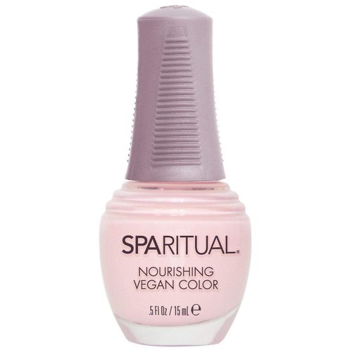 SpaRitual Nourishing Vegan Color | Harmony 0.5 fl oz | One-Step Nail Polish Formula
