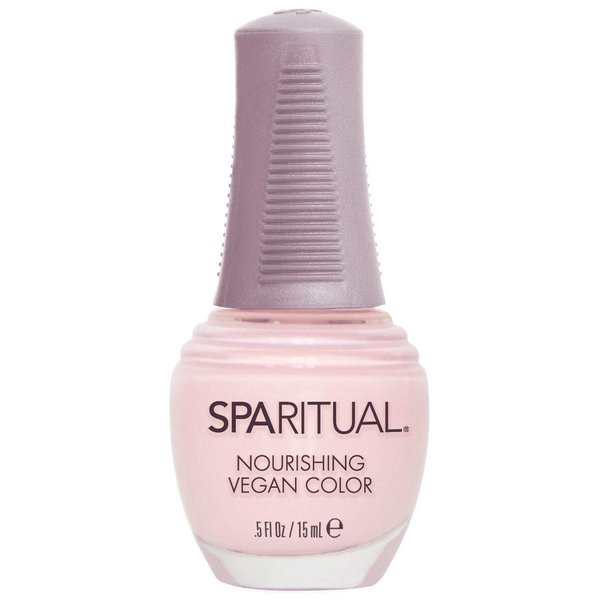 SpaRitual Nourishing Vegan Color | Harmony 0.5 fl oz | One-Step Nail Polish Formula
