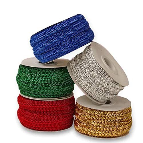 Old Gold Gimp Braid Trim 5/8" X 10 Yards