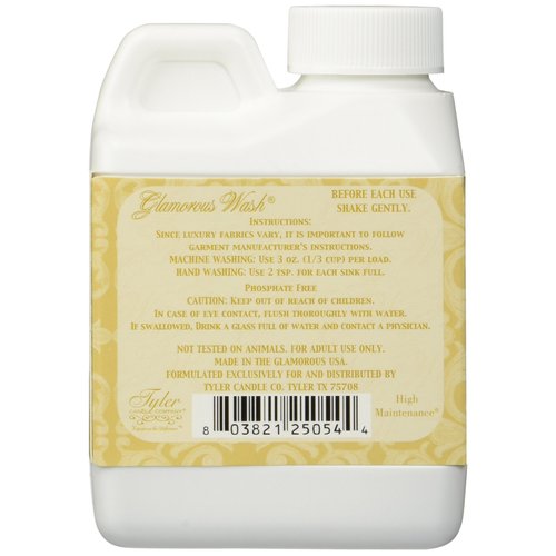 Tyler Glamorous Wash High Maintenance 4oz Fine Laundry Detergent