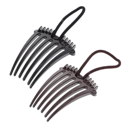 Beaupretty 4pcs Hair Side Combs Hair Comb Insert Comb French Twist Hair Combs Ponytail Accessories Fountain Headpiece Strong Hold Clips for Women