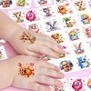 Valentines Tattoos for Kids Valentine’s Day Temporary Tattoos for Classroom Exchange Goodie Bag Stuffers 140Pcs