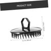 CORHAD 10Pcs Shampoo Brush Scalp Massage Brush Scalp Massaging Brush Scalp Comb Body Massager Bath Massage Brush Hair Scalp Brush Head Scrubber for Washing Hair Scalp exfoliator Bagged