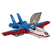 LEGO Super Heroes Captain America Jet Pursuit 76076 Building Kit (160 Pieces)