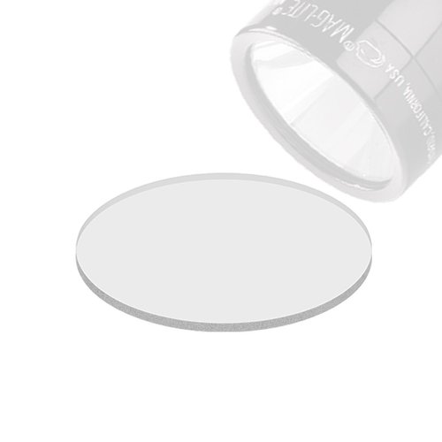 Weltool Lens fit Maglite C or D Cell Full Size Flashlights Upgrade - Tempered Glass Lens Shatterproof and UltraClear (3 Lenses)