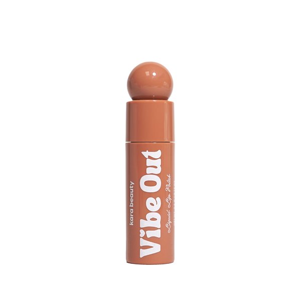 Kara Beauty Vibe Out Liquid Lip Polish, Longwear No-Budge Liquid Lip Color, Full Coverage & Instant Shine (Christy)