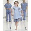 Cornucopia Replacement Crutch Parts Set, Comfortable Gray Rubber Pads Underarm Cushions, Hand Grips, and Feet Caps, Fits Standard Aluminum Crutches