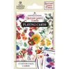 MasterPieces Family Games - Farmer's Almanac Flowers Playing Cards - Officially Licensed Playing Card Deck for Adults, Kids, and Family