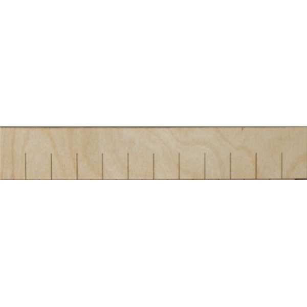 Miniature Dollhouse Shingle Strips Rectangular Style