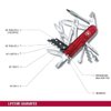 Victorinox - Cybertool 34 Swiss Army Knife (Translucent Red) 17725
