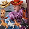 16 Pcs Western Themed Party Balloons Cowboy Boot Balloons*4 Horse Balloons*8 Cowboy Hat Balloons*4 Cowgirl Party Decorations for Western Themed Party Supplies Favors
