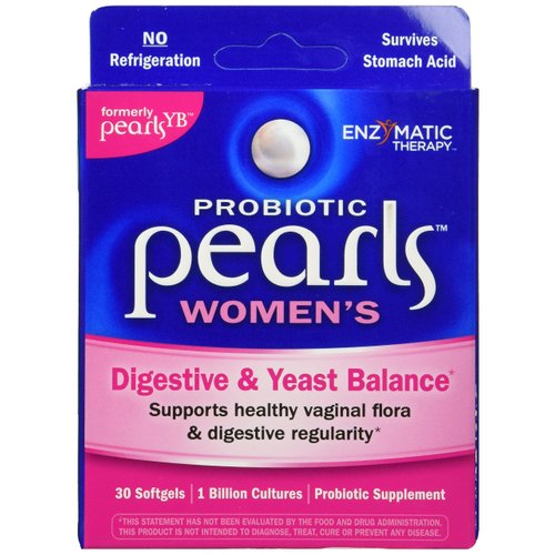 Nature's Way Probiotic Pearls Women's, Could Support a Favourable Gut Flora, Shelf Stable, 30 Softgels