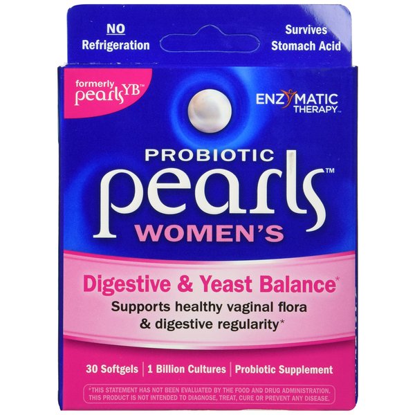 Nature's Way Probiotic Pearls Women's, Could Support a Favourable Gut Flora, Shelf Stable, 30 Softgels