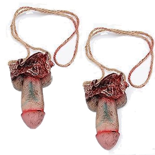 Juroicessry 2 Pcs Halloween Blood Props Fake Scary Broken Body Parts Gag Toys and Practical Jokes...