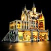 YEABRICKS LED Light for 76435 Harry Potter Hogwarts Castle Great Hall Building Blocks Model (Building Set NOT Included)