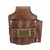 TOURBON Leather Tool Holster Hammer Tape Measure Pencil Holder for Tool Belt