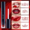 YBUETE Peel Off Lip Liner Stain, Peel Off Lip Stain with Matte Finish, Peel Off Mask Tint, Waterproof, Long Lasting, Transfer Proof Red Lip Tint, Highly Pigmented Color