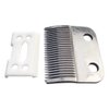 Silver Adjustable Replacement Blades Set #1006-30-15-10 for Taper 2000#8472-850 Hair Clippers by YTXXDEUS