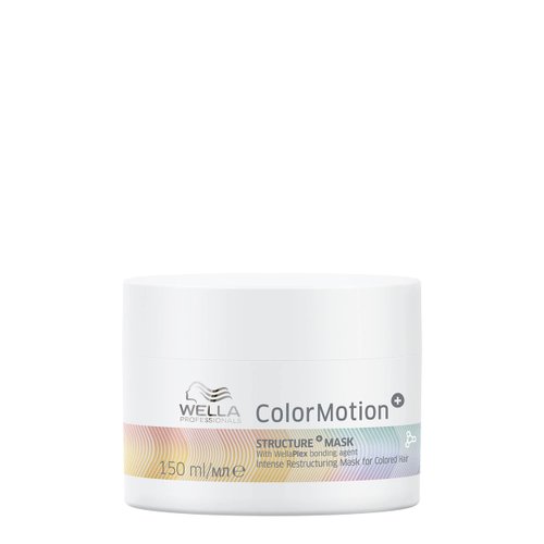 Wella Professionals ColorMotion+ Structure+ Mask| Intense and Deep Conditioning Hair Treatment| Fortifies Hair Structure| 5.07 Fl Oz