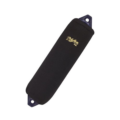 Polyform EFC-1 Black Boat Fender Cover, Fits F-1, HTM-1, G-4 Boat Fenders