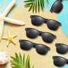 ASTARON Black Sunglasses Bulk, 6 Pack Sunglasses Party Favors for Summer Beach Pool Wedding Party,Great Gift for Pool, Birthday Party Supplies Goody Bag Favors