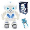 LEXIBOOK ROB16 Powerman, First Smart Interactive Learning Robot Toy for Kids Dancing Plays Music Boy Girl, White/Blue