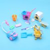 SOTOGO 22 Pieces Doll Housework Cleaning Supplies Miniature Mini Dollhouse Accessories Dollhouse Furniture Decoration Accessories for Dolls Pretend Play