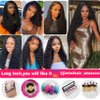 JIETAI 13X4 HD Lace Front Wigs Human Hair Pre Plucked with Baby 180% Density Brazilian Curly Wave for Black Women 9A Glueless frontal Natural Color (26 Inch)