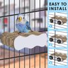 KATUMO Bird Perch Conure Cage Stand Parakeet Shredder Foraging Toys Cockatiel Platform for Small Parrots Conure Cockatiel Lovebird Parrotlet Finch