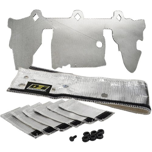DESIGN ENGINEERING Fuel Rail & Injector Cover Kit for Jeep (1997-2004, 4.0L Engine) - Our Accessories Reduce Vapor Lock & Keep Fuel Injectors & Rails Cooler