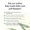 Azafran Organics Baby Gentle Body Wash and Shampoo, 200g