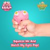 IPIDIPI TOYS Flippy Brain Squishy Eye Popping Toy – Funny Squeeze Stress Relief Eyeball Popper, Sensory Toy for Kids and Adults, Christmas Stocking Stuffers, Party Favors, Fun Gag Toys