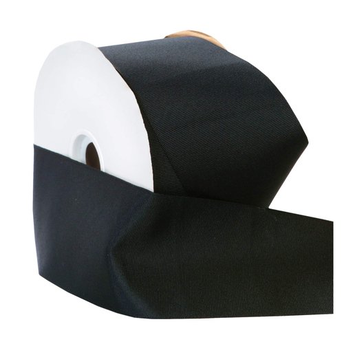 Berwick Offray 3" Grosgrain Ribbon, Black, 50 Yards