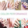 Biutee Nail Stamping Polish 12 Colors 6ML Air dry Special Polish Manicure Print Nail Polish for Stamping Plates Solid Color Nail Polish gift box Nail Varnish Lacquer Nail Art Stamp Gel Polish Set