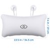 HEALLILY Spa Bath Cushion Bath Pillow for Bathtub White Bathing Cushion for Head and Neck Support (White)