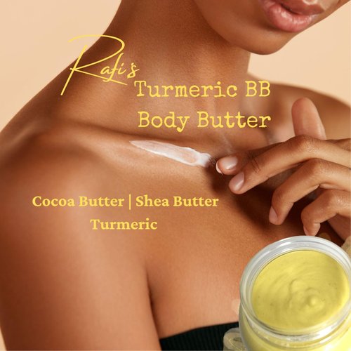 Triple Sky- Cocoa Butter | Shea Butter | Turmeric Body Butter 8 oz