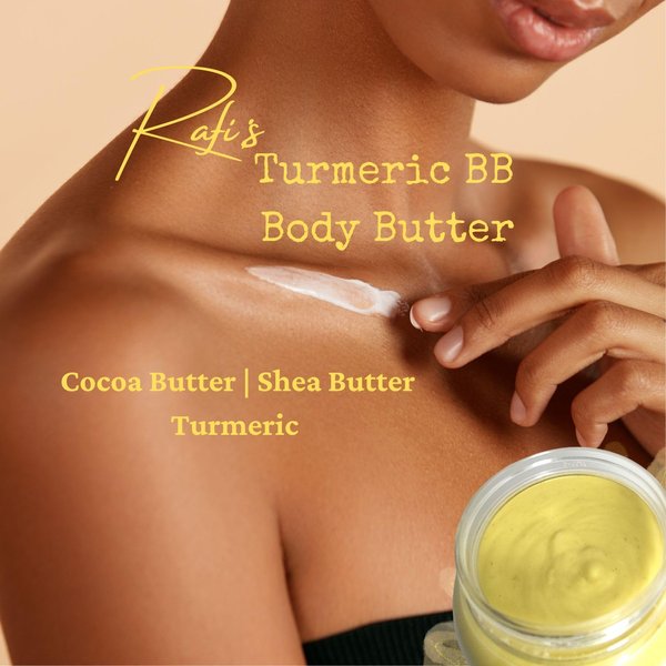 Triple Sky- Cocoa Butter | Shea Butter | Turmeric Body Butter 8 oz